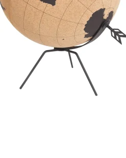 Beliani Karttapallo Ruskea/Musta 35 Cm Battuta Online