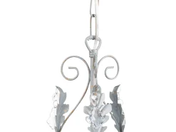 Beliani Kattokruunu 3 Polttimoa Rauta Harmaa Isen Best Sale