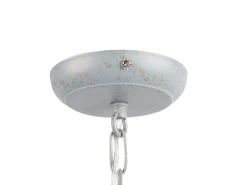 Beliani Kattokruunu 3 Polttimoa Rauta Harmaa Isen Best Sale