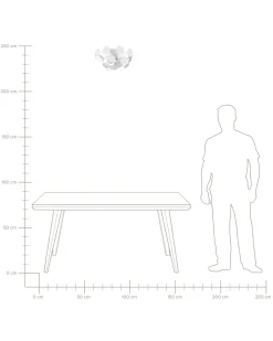 Beliani Kattovalaisin 3 Polttimoa Metalli Valkoinen Maritsa Fashion