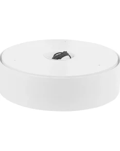 Beliani Kattovalaisin 3 Polttimoa Polypuuvilla Valkoinen Rena Outlet