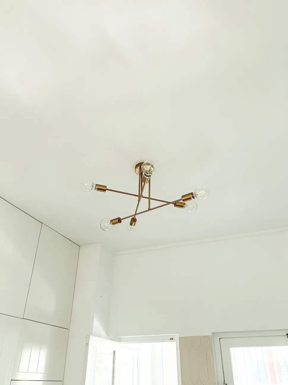 Beliani Kattovalaisin 6 Polttimoa Metalli Messinki Kidane Cheap