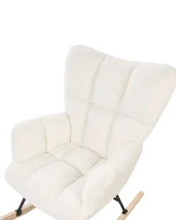 Beliani Keinutuoli Buklee Valkoinen Oulu Best