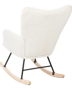 Beliani Keinutuoli Buklee Valkoinen Oulu Best