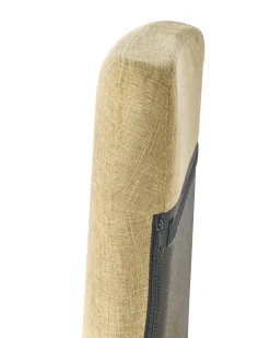 Beliani Keinutuoli Kangas Keltainen Arrie Discount