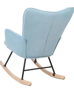 Beliani Keinutuoli Kangas Sininen Oulu Discount