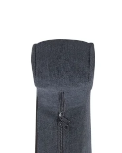 Beliani Keinutuoli Kangas Tummanharmaa Trondheim Ii Online