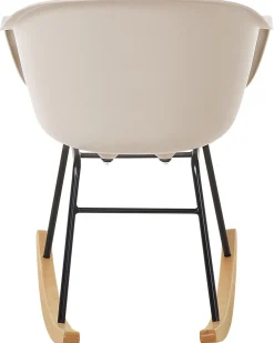 Beliani Keinutuoli Muovi Beige Harmony New