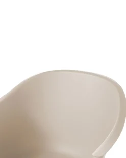 Beliani Keinutuoli Muovi Beige Harmony New