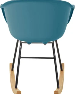 Beliani Keinutuoli Muovi Sinivihrea Harmony Fashion