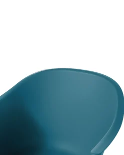 Beliani Keinutuoli Muovi Sinivihrea Harmony Fashion