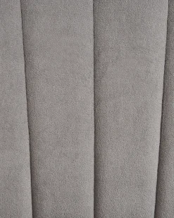 Beliani Keinutuoli Sametti Harmaa Liarum Outlet