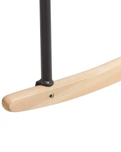 Beliani Keinutuoli Sametti Harmaa Liarum Outlet