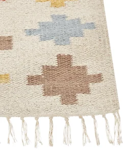 Beliani Kelim-Matto Puuvilla Monivarinen 160 X 230 Cm Atan Outlet