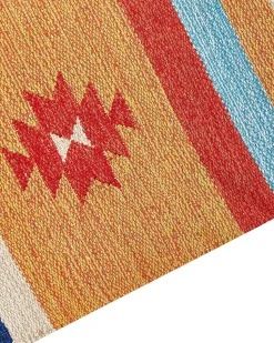 Beliani Kelim-Matto Puuvilla Monivarinen 200 X 300 Cm Taronik Online