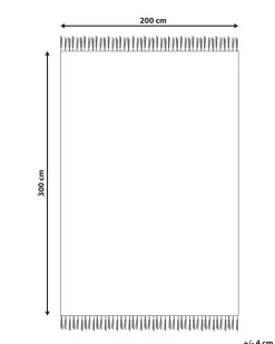 Beliani Kelim-Matto Puuvilla Monivarinen 200 X 300 Cm Taronik Online