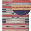 Beliani Kelim-Matto Puuvilla Monivarinen 140 X 200 Cm Gandzak Discount