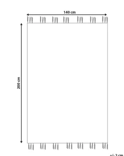 Beliani Kelim-Matto Villa Monivarinen 140 X 200 Cm Mrgashat Store