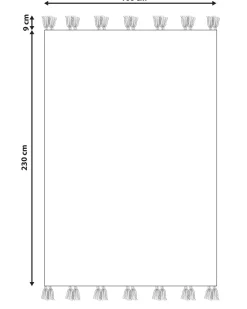 Beliani Kelim-Matto Villa Monivarinen 160 X 230 Cm Kaghtsrashen New