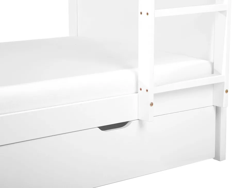 Beliani Kerrossanky Manty Säilytystila Valkoinen 90 X 200 Cm Radon Flash Sale