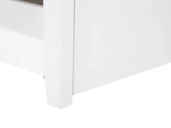 Beliani Kerrossanky Manty Säilytystila Valkoinen 90 X 200 Cm Radon Flash Sale