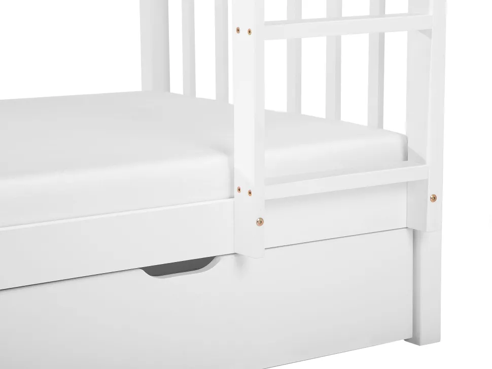 Beliani Kerrossanky Manty Säilytystila Valkoinen 90 X 200 Cm Revin Outlet