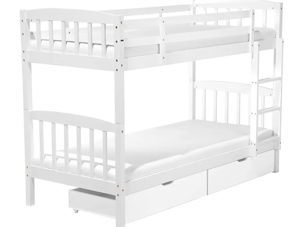 Beliani Kerrossanky Manty Säilytystila Valkoinen 90 X 200 Cm Revin Outlet