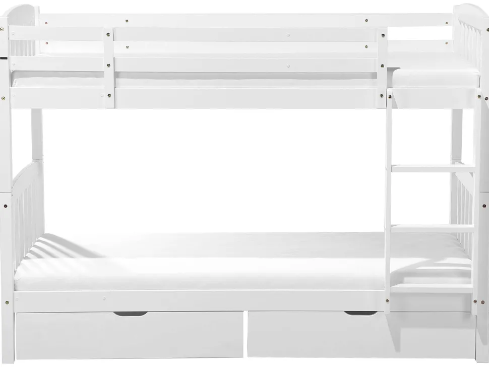 Beliani Kerrossanky Manty Säilytystila Valkoinen 90 X 200 Cm Revin Outlet