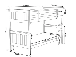 Beliani Kerrossanky Manty Valkoinen 90 X 200 Cm Radon Cheap