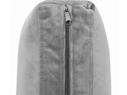 Beliani Keskimoduuli Sametti Harmaa Evja Store