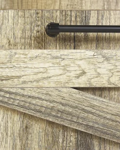 Beliani Kirjahylly 4 Hyllya Kaappi Vaalea Puu/Musta Salter Cheap