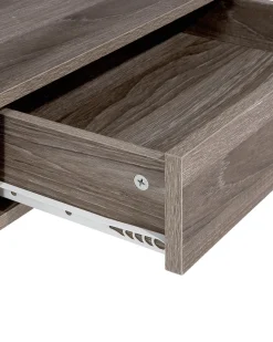 Beliani Kirjahylly 3 Hyllya Laatikko Ruskeanharmaa Keene Online