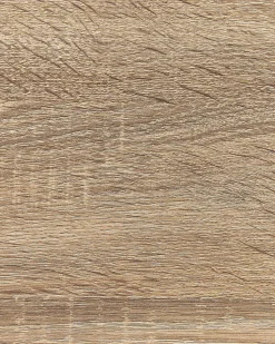 Beliani Kirjahylly 4 Hyllya Laatikko Vaaleanharmaa/Vaalea Puu Clio New