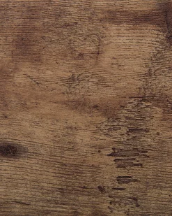 Beliani Kirjahylly 3 Hyllya Laatikko Tumma Puu Keene Hot