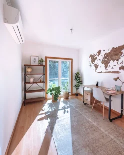 Beliani Kirjahylly 4 Hyllya Tumma Puu Brisbane Store