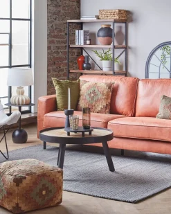 Beliani Kirjahylly 4 Hyllya Tumma Puu Brisbane Store