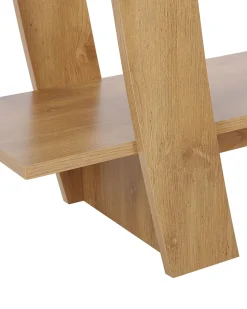 Beliani Kirjahylly 5 Hyllya Vaalea Puu Kener Flash Sale