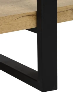 Beliani Kirjahylly 3 Hyllya Vaalea Puu Timber Hot