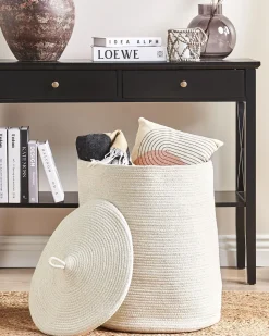 Beliani Konsolipoyta 2 Laatikkoa Musta Avenue Cheap