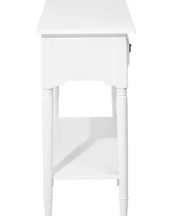 Beliani Konsolipoyta 2 Laatikkoa Valkoinen Lowell Best