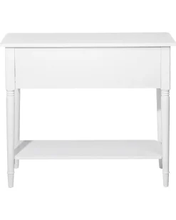 Beliani Konsolipoyta 2 Laatikkoa Valkoinen Lowell Best
