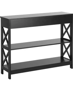 Beliani Konsolipoyta Laatikko Musta Montgomery Sale