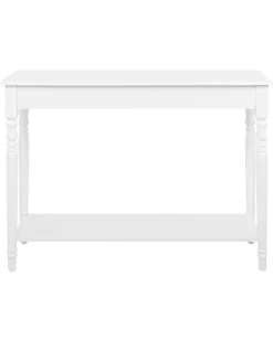 Beliani Konsolipoyta Laatikko Valkoinen Tobago New