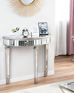 Beliani Konsolipoyta Peililasi Hopea Toulouse Cheap