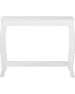 Beliani Konsolipoyta Valkoinen Hartford Fashion