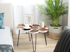 Beliani Kori Hiekanruskea/Vaaleanharmaa 2 Kpl Naulla New