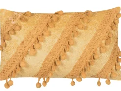 Beliani Koristetyyny 30 X 50 Cm Keltainen Ayroor Flash Sale