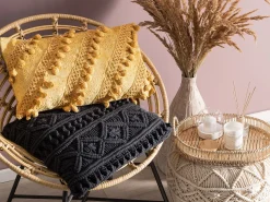 Beliani Koristetyyny 30 X 50 Cm Keltainen Ayroor Flash Sale