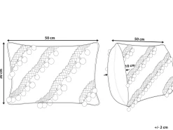 Beliani Koristetyyny 30 X 50 Cm Keltainen Ayroor Flash Sale