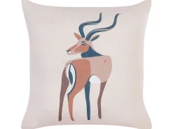 Beliani Koristetyyny Beige 45 X 45 Cm 2 Kpl Abal Best Sale